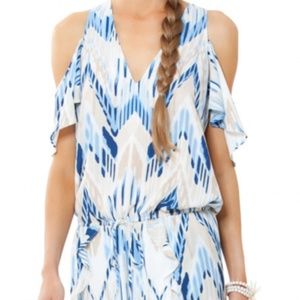 Hale Bob Sahara Cold Shoulder Romper